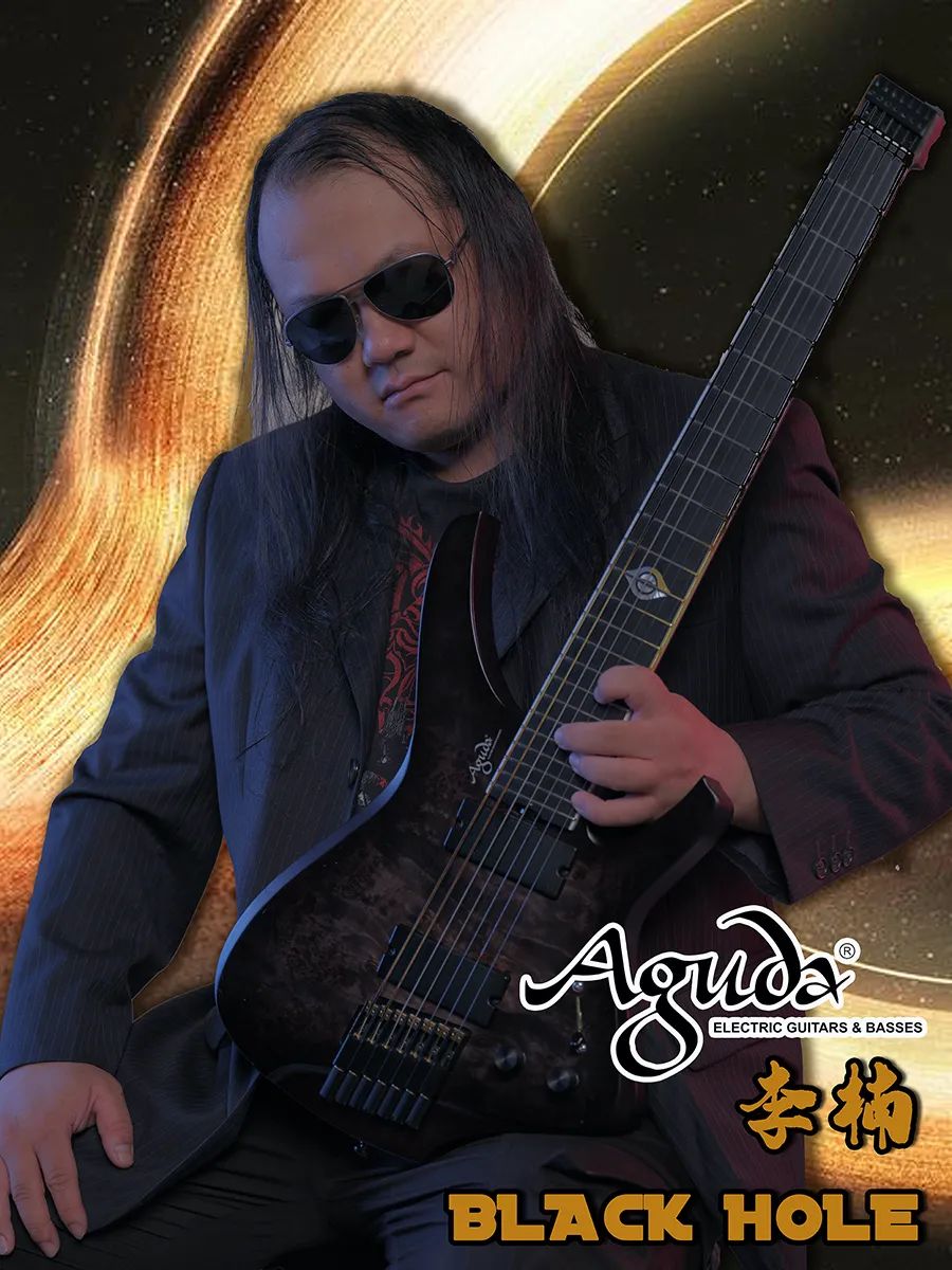国内金属界著名吉它手李楠代言AGUDA Guitars｜前卫技术死团——死亡契约全新专辑发表在即